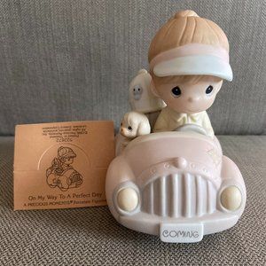 Precious Moments Figurine - On My Way To A Perfect